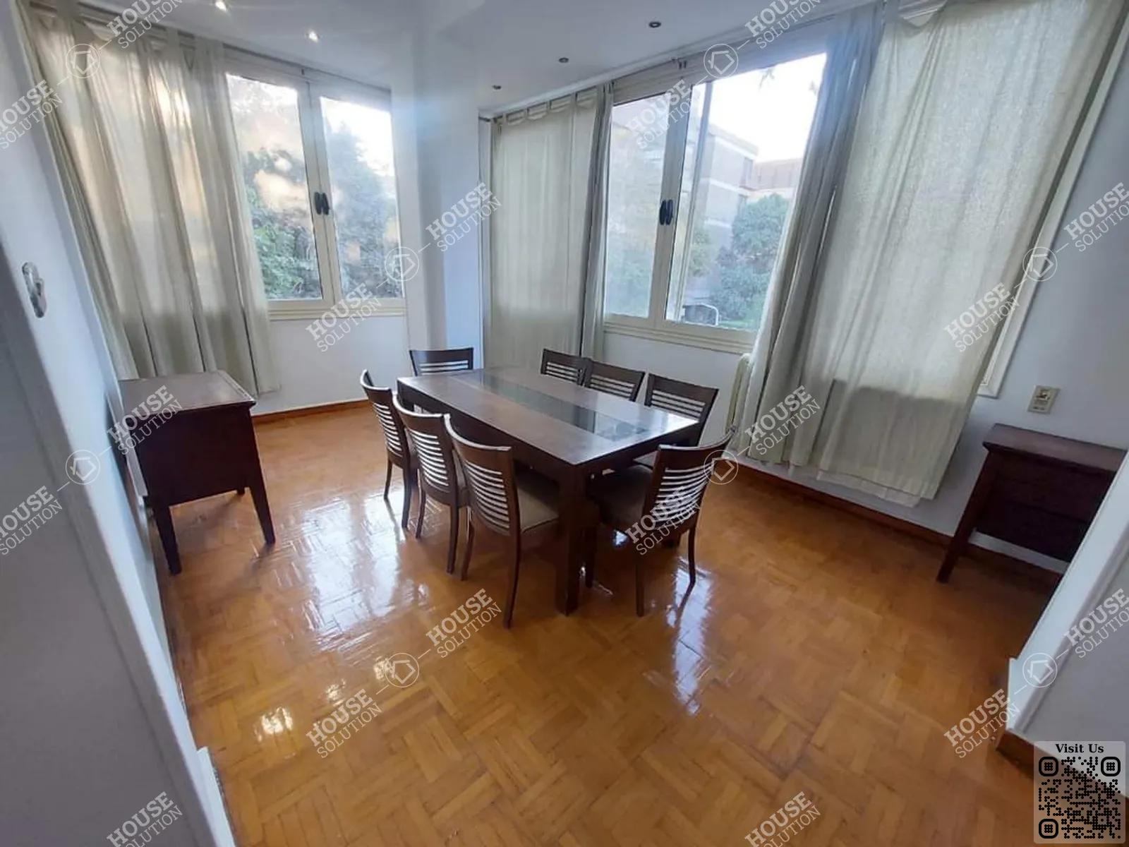 DINING AREA @ Apartments For Rent In Maadi Maadi Sarayat Area: 240 m² consists of 4 Bedrooms 3 Bathrooms Furnished 5 stars #5859-1