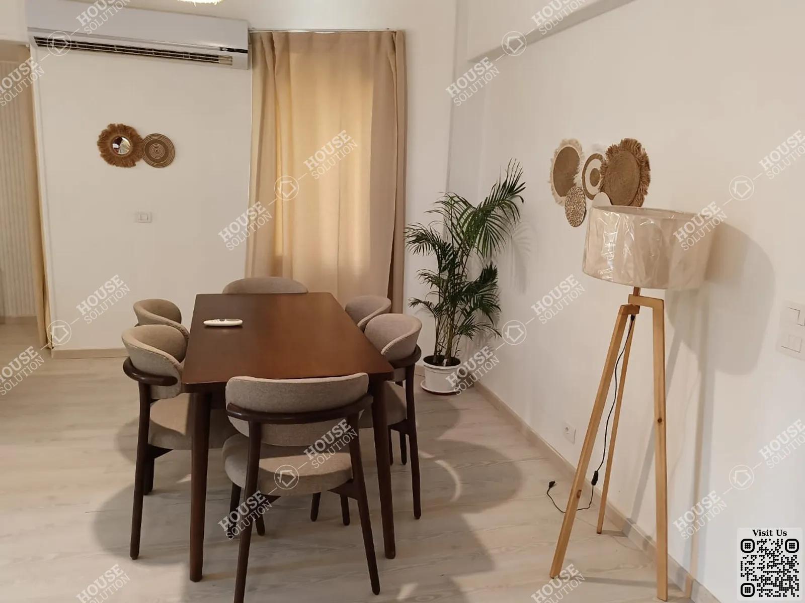 DINING AREA @ Apartments For Rent In Maadi Maadi Degla Area: 185 m² consists of 3 Bedrooms 2 Bathrooms Modern furnished 5 stars #5861-1