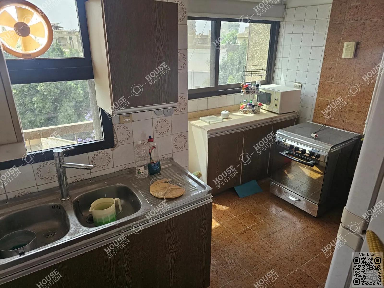 KITCHEN  @ Apartments For Rent In Maadi Maadi Degla Area: 175 m² consists of 3 Bedrooms 3 Bathrooms Furnished 5 stars #5873-1