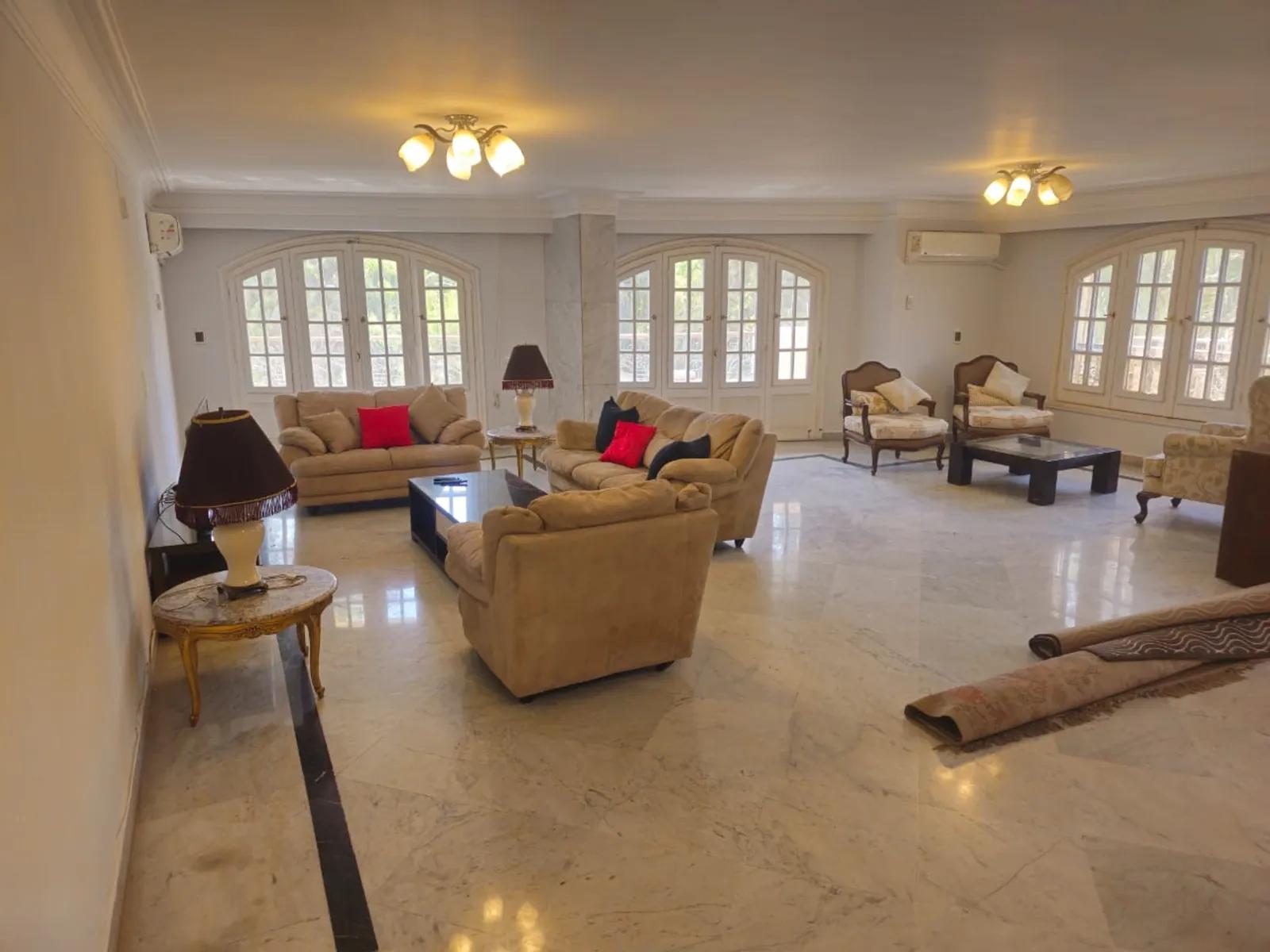Apartments For Sale In Maadi Maadi Sarayat Area: 325 m² consists of 4 Bedrooms 4 Bathrooms Modern furnished 5 stars #5883
